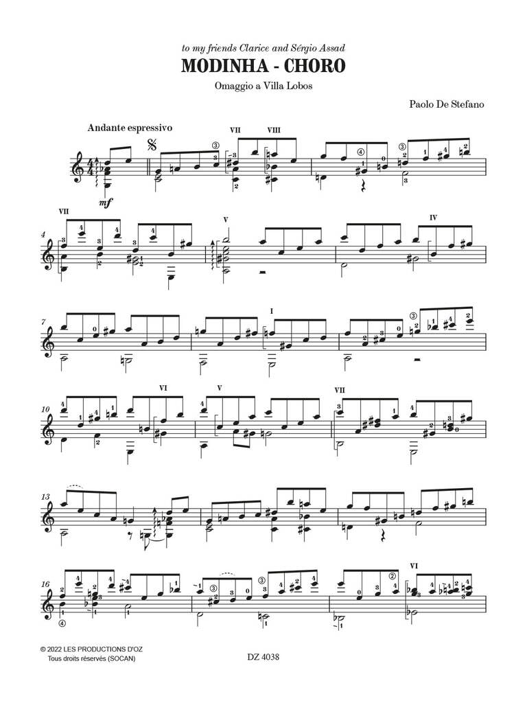 Modinha - Choro